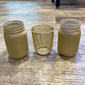 Mason Jars & Pencil Cup